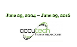 Accutech Home Inspections Celebrates 12 Years