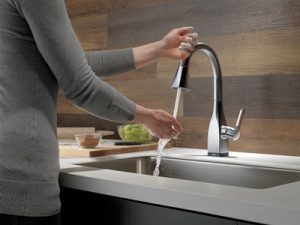 Dayton Home Inspection a woman washing her hands off