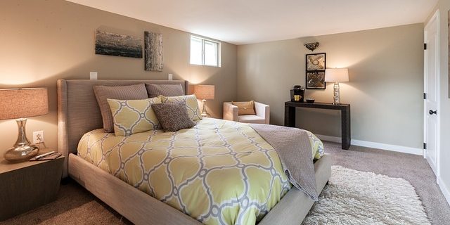 Turn an Unused Basement Into a Cozy Bedroom