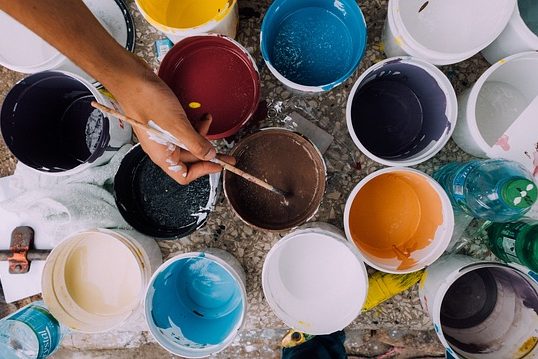 A Tip for Keeping Track of Custom Mixed Paint Leftovers