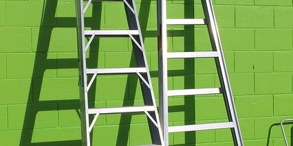 Easy Ladder Storage