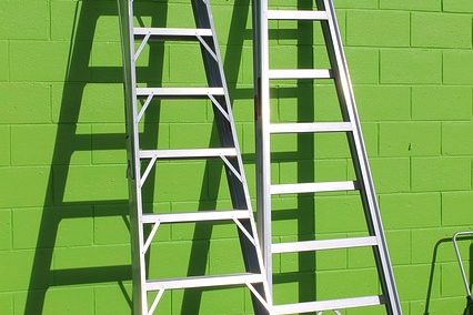 Easy Ladder Storage